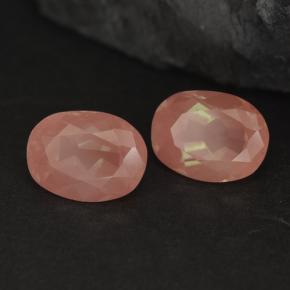 Andesina labradorite naturale rosso da 3,02 ct, taglio ovale, VVS-VS