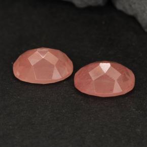 Andesina labradorite naturale rosso da 1,91 ct, taglio ovale, VVS-VS
