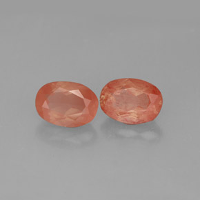 Andesina labradorite naturale rosso da  ct, trasparente, trasparente/traslucido