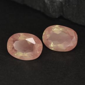 Andesina labradorite naturale rosso da 2,86 ct, taglio ovale, VVS-VS