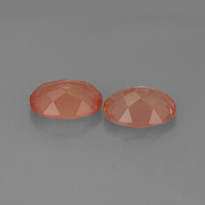 Andesina labradorite naturale rosso da  ct, taglio ovale, trasparente