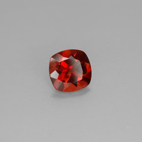 Andesina labradorite naturale arancione da 1,00 ct, taglio a cuscino, VVS