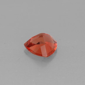 Andesina labradorite naturale arancione da 0,97 ct, trillion, VVS-VS