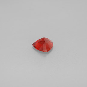 Andesina labradorite naturale rosso da 0,84 ct, trillion, VVS-VS