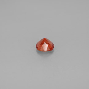 Andesina labradorite naturale arancione da 0,76 ct, taglio a cuscino, VS