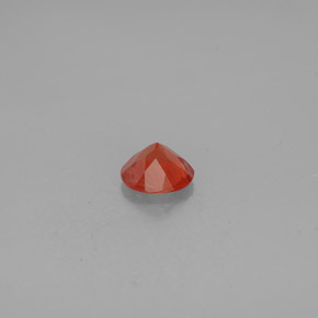 Andesina labradorite naturale rosso da 0,94 ct, taglio rotondo, VS