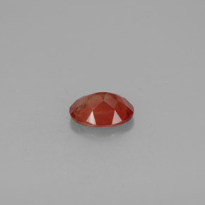 Andesina labradorite naturale rosso da 1,00 ct, taglio ovale, VS