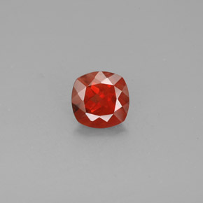 Andesina labradorite naturale rosso da 1,08 ct, taglio a cuscino, VS
