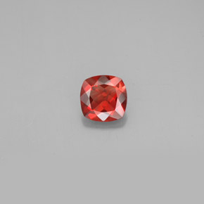 Andesina labradorite naturale rosso da 0,72 ct, taglio a cuscino, VS-SI