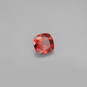 Andesina labradorite naturale rosso da 0,72 ct, taglio a cuscino, VS-SI