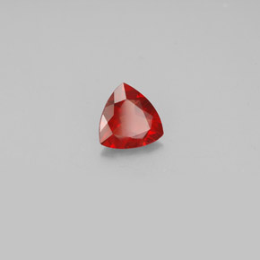 Andesina labradorite naturale rosso da 0,81 ct, trillion, VS-SI
