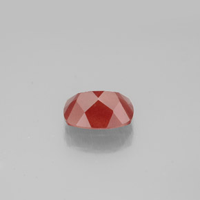 Andesina labradorite naturale rosso da 1,06 ct, taglio a cuscino, SI