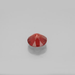 Andesina labradorite naturale rosso da 0,64 ct, taglio rotondo, VVS-VS