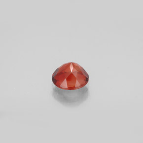 Andesina labradorite naturale arancione da 0,71 ct, taglio rotondo, VVS-VS