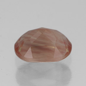 Andesina labradorite naturale rosso da 1,36 ct, trasparente, trasparente/traslucido