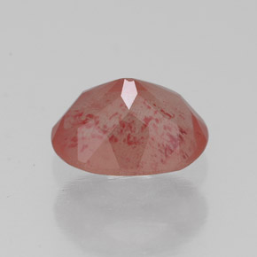 Andesina labradorite naturale rosso da 1,30 ct, trasparente, trasparente/traslucido