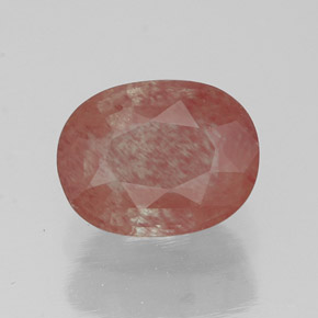 Andesina labradorite naturale rosso da 1,44 ct, trasparente, trasparente/traslucido