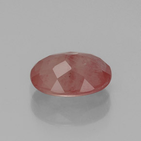 Andesina labradorite naturale rosso da 1,06 ct, trasparente, trasparente/traslucido