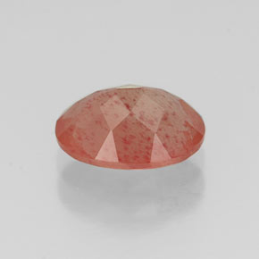 Andesina labradorite naturale rosso da 1,17 ct, taglio ovale, VS