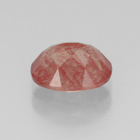 Andesina labradorite naturale rosso da 1,33 ct, taglio ovale, VS