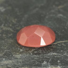 Andesina labradorite naturale rosso da 1,38 ct, taglio ovale, VVS-VS