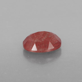 Andesina labradorite naturale rosso da 0,90 ct, trasparente, trasparente/traslucido