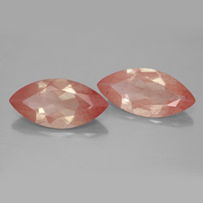 Andesina labradorite naturale arancione da  ct, trasparente, trasparente/traslucido