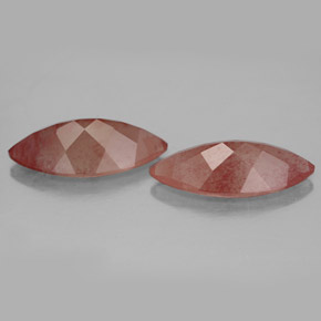 Andesina labradorite naturale rosso da  ct, trasparente, trasparente/traslucido