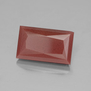 Andesina labradorite naturale rosso da 4,12 ct, trasparente, trasparente/traslucido