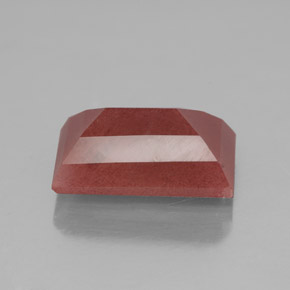 Andesina labradorite naturale rosso da 4,12 ct, trasparente, trasparente/traslucido