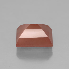 Andesina Labradorite Miele arancione naturale da 3.03 ct, Trasparente, Trasparente/Traslucido