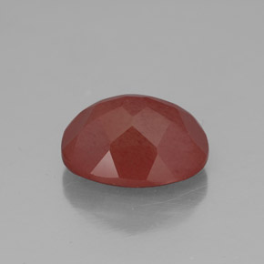 Andesina labradorite naturale rosso da 2,84 ct, trasparente, trasparente/traslucido