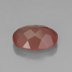 Andesina labradorite naturale rosso da 2,40 ct, trasparente, trasparente/traslucido