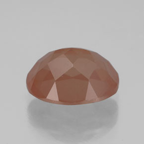 Andesina labradorite naturale arancione da 2,72 ct, trasparente, trasparente/traslucido