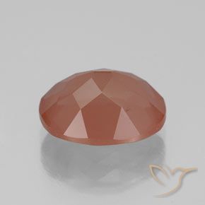 Andesina Labradorite Rosso medio naturale da 2.69 ct, Ovale, Trasparente