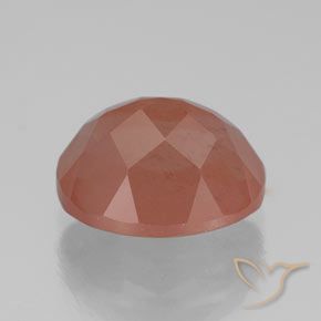 Andesina Labradorite Rosso medio naturale da 3.20 ct, Ovale, Trasparente/Traslucido