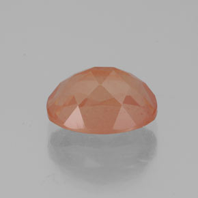 Andesina labradorite naturale arancione da 1,86 ct, trasparente, trasparente/traslucido