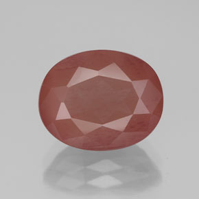 Andesina labradorite naturale rosso da 3,35 ct, trasparente, trasparente/traslucido