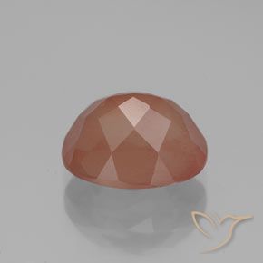 Andesina Labradorite Arancio caldo naturale da 2.92 ct, Ovale, Trasparente
