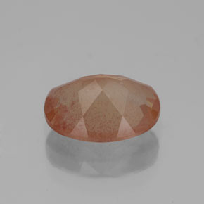 Andesina Labradorite Miele arancione naturale da 2.23 ct, Trasparente, Trasparente/Traslucido