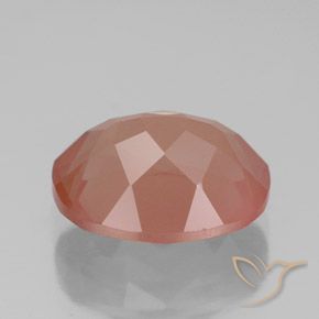 Andesina Labradorite Rosso medio naturale da 3.59 ct, Ovale, Trasparente/Traslucido