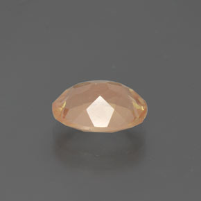 Andesina labradorite naturale dorato da 2,24 ct, taglio ovale, trasparente