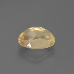 Andesina labradorite naturale dorato da 2,58 ct, taglio ovale, trasparente