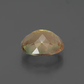 Andesina labradorite naturale giallo da 2,98 ct, taglio ovale, trasparente