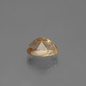 Andesina labradorite naturale dorato da 2,10 ct, taglio ovale, trasparente