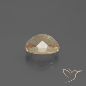 Andesina Labradorite Dorato pesca chiaro naturale da 2.83 ct, Ovale, Trasparente
