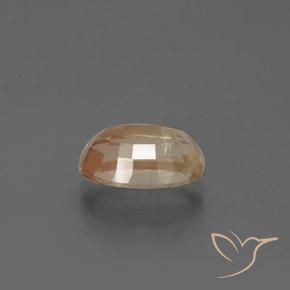 Andesina Labradorite Pesca-Oro naturale da 2.71 ct, Ovale, Trasparente