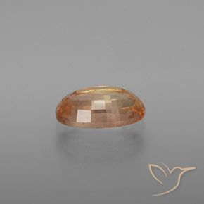 Andesina Labradorite Pesca media naturale da 1.48 ct, Taglio ovale, Trasparente