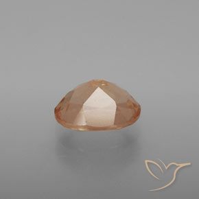Andesina Labradorite Pesca-Oro naturale da 2.63 ct, Ovale, Trasparente