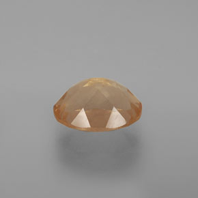Andesina labradorite naturale dorato da 2,90 ct, taglio ovale, trasparente
